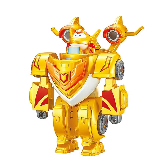 Super Wings - 2in1 Super-Roboter-Anzug Golden Boy