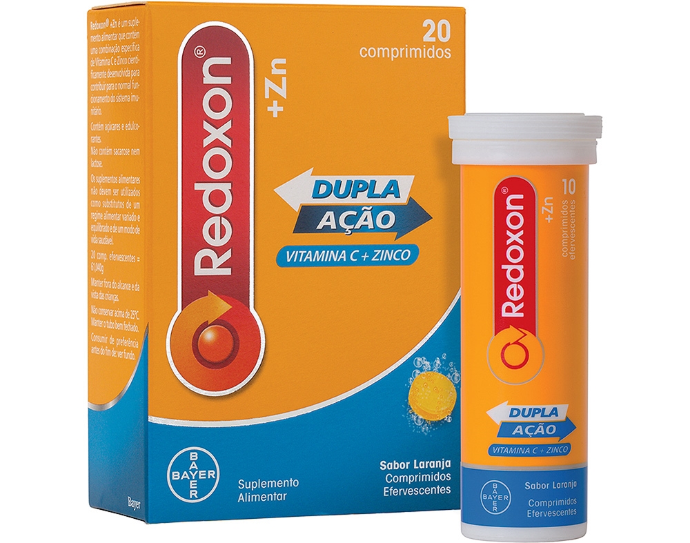 SUPLEMENTO REDOXON  ZN 20 COMPRIMIDOS EFERVESCENTE