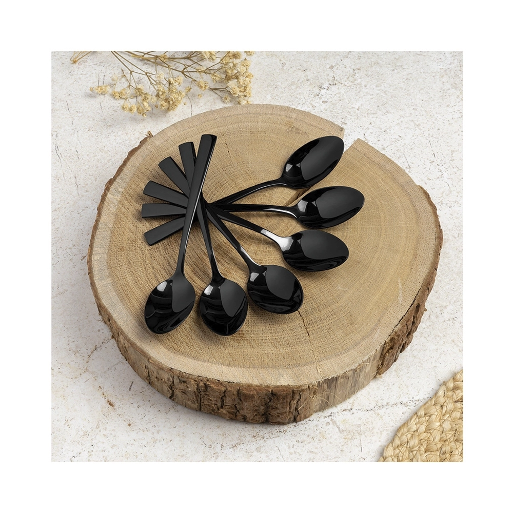 Berlinger Haus 24-teiliges Besteck-Set BLACK Edition
