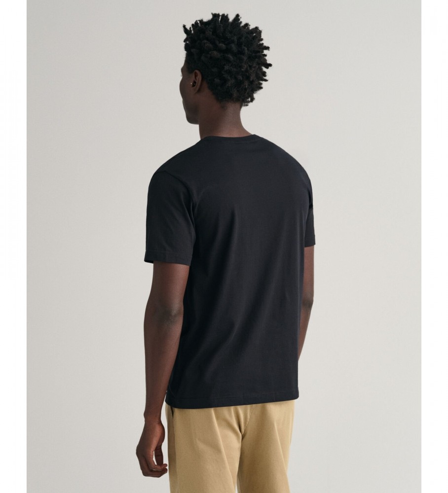 Camiseta Gant Archive Shield, preta