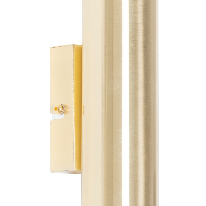 Moderne wandlamp messing 2-lichts - Jeana