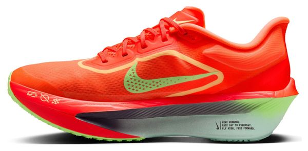 Chaussures Running Nike Zoom Fly 6 Fast Pack Rouge/Vert Homme