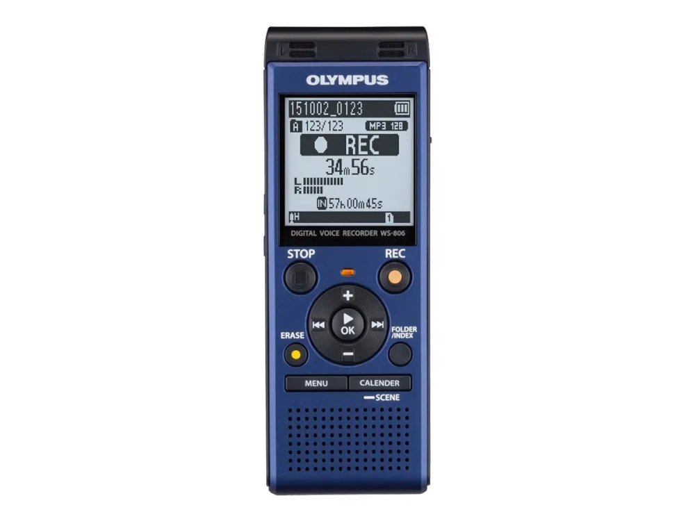 Olympus WS-806 - Stemmeoptager - 4 GB - blå