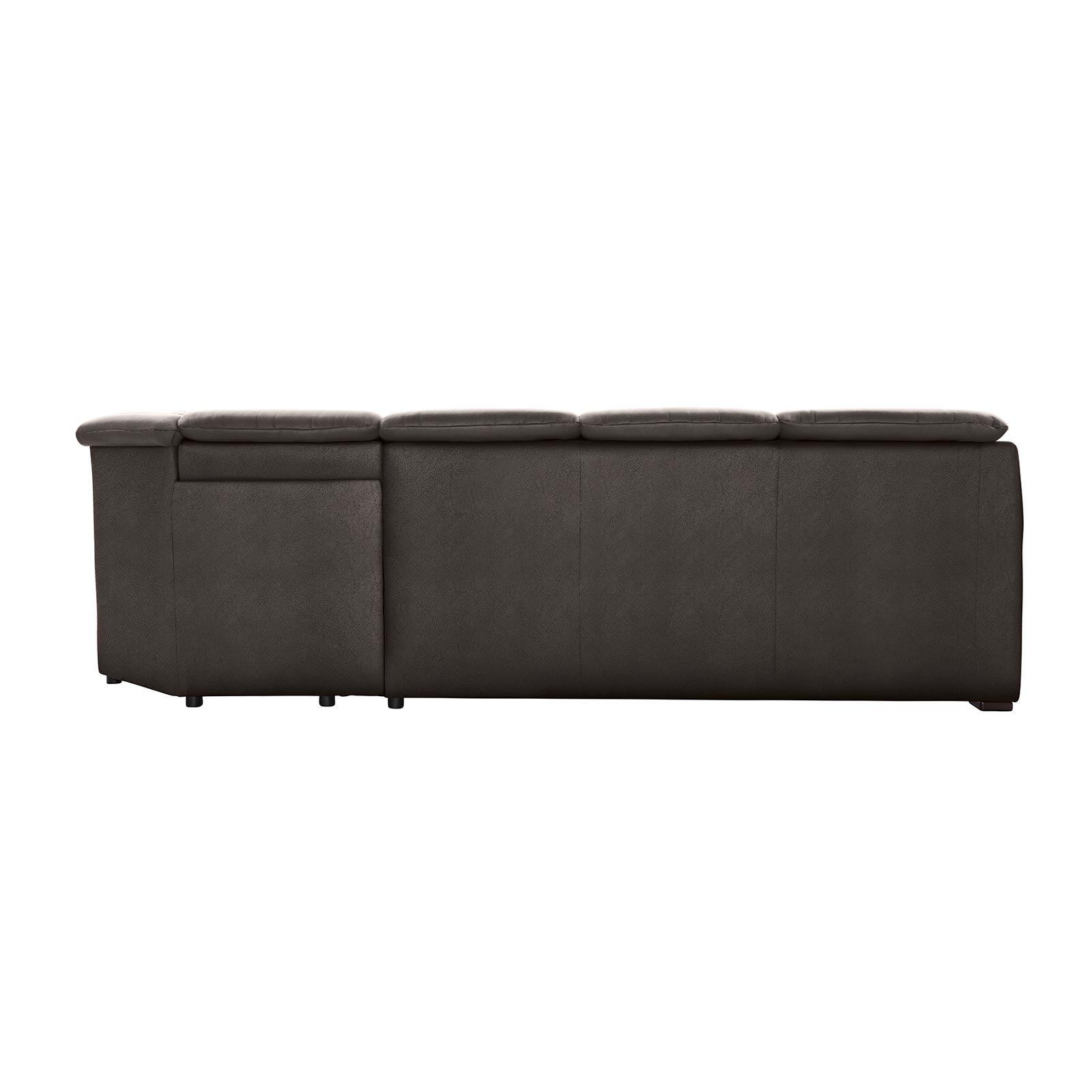 polsterpower Ecksofa - Saddle anthrazit - Basismodell - rechts