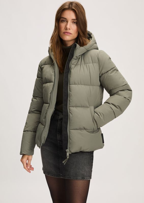 Silvercreek - Trek Puffer - Jas - Korte - Licht Gevoerd - Waterafstotend