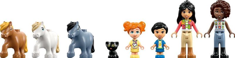 LEGO Friends - Ponyboerderij - Bouwset - Multikleur - Inclusief Minipoppetjes