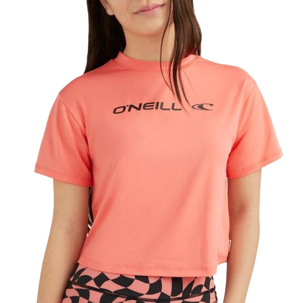 O'Neill T-shirt Crop Top Rose Fille O'Neill Rutile
