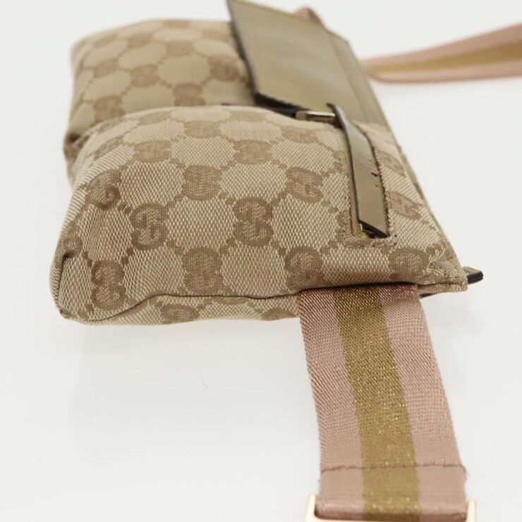 Gucci Vintage Gucci Belt Bag Beige