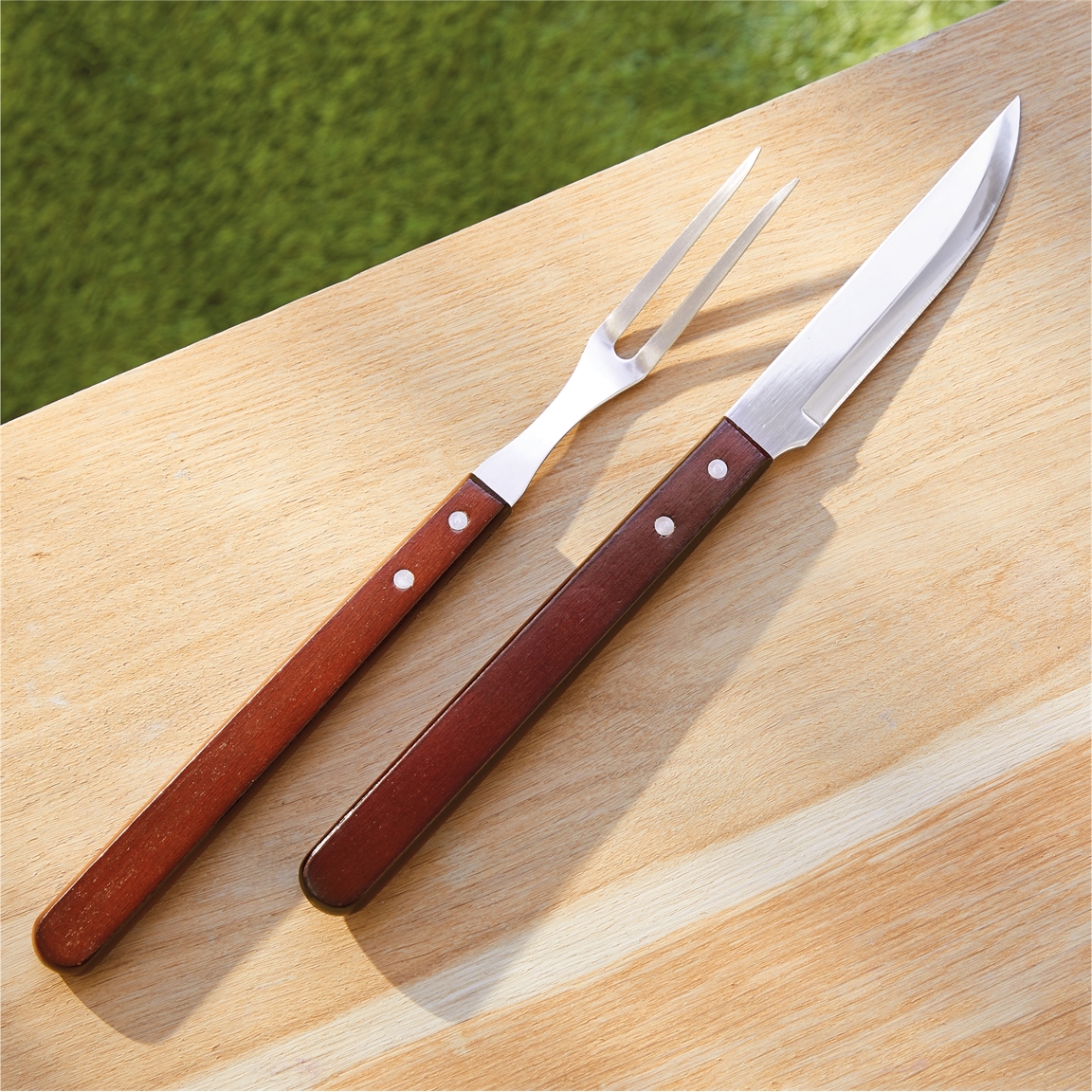 Lot de 2 ustensiles barbecue