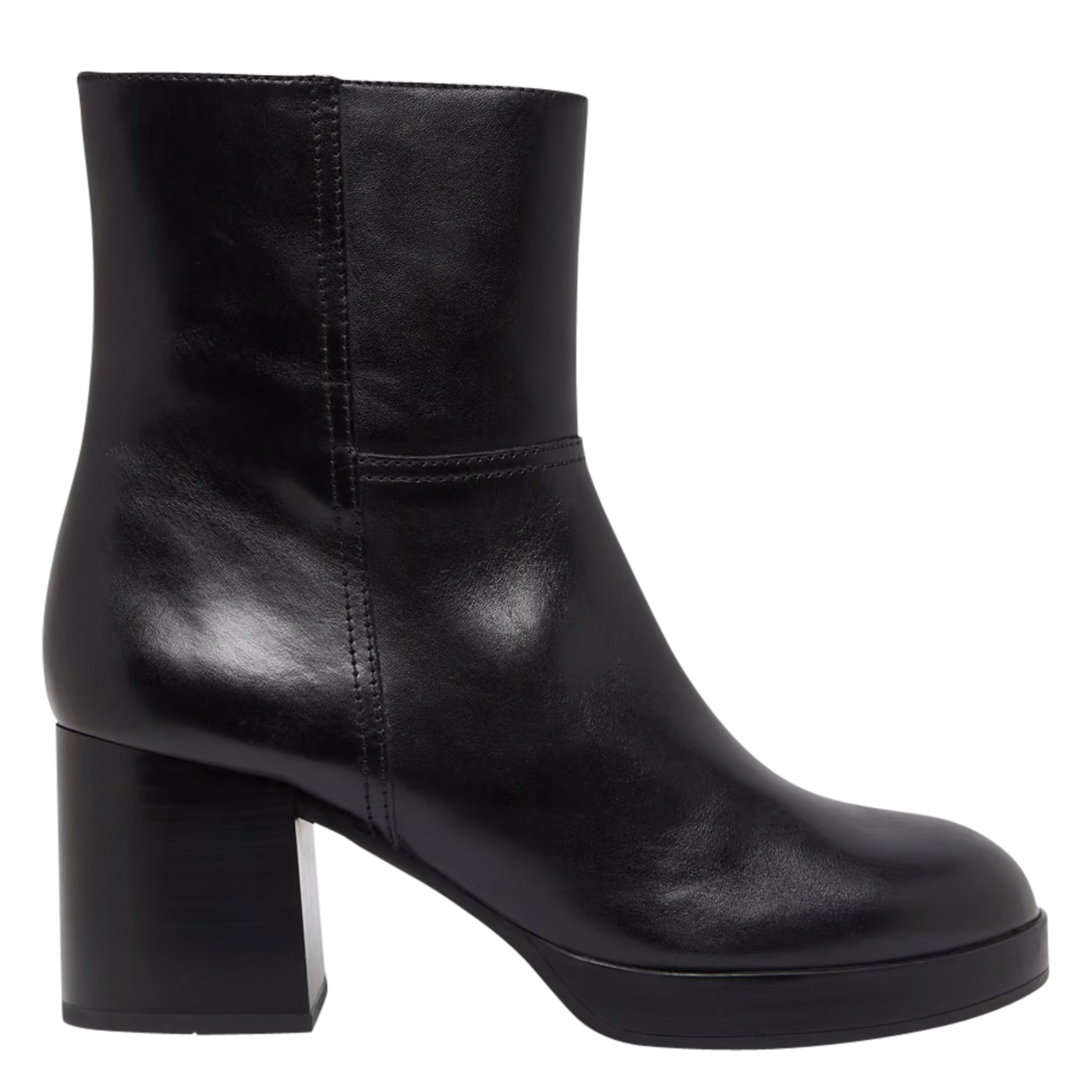 ANELLE - Botinnes en cuir | Noir