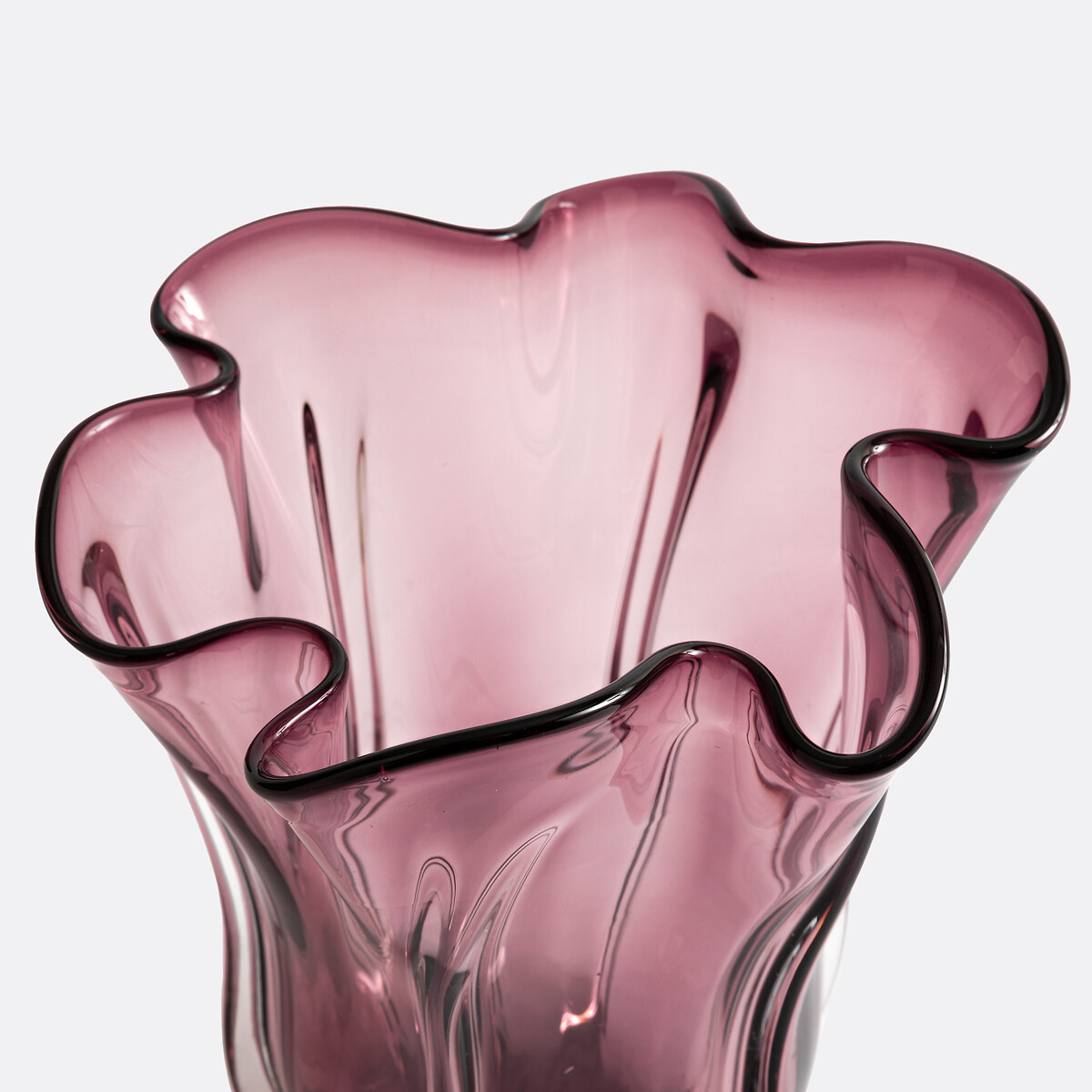 LA REDOUTE INTERIORS<br>Vaso de vidro Alt.25 cm, Oralia