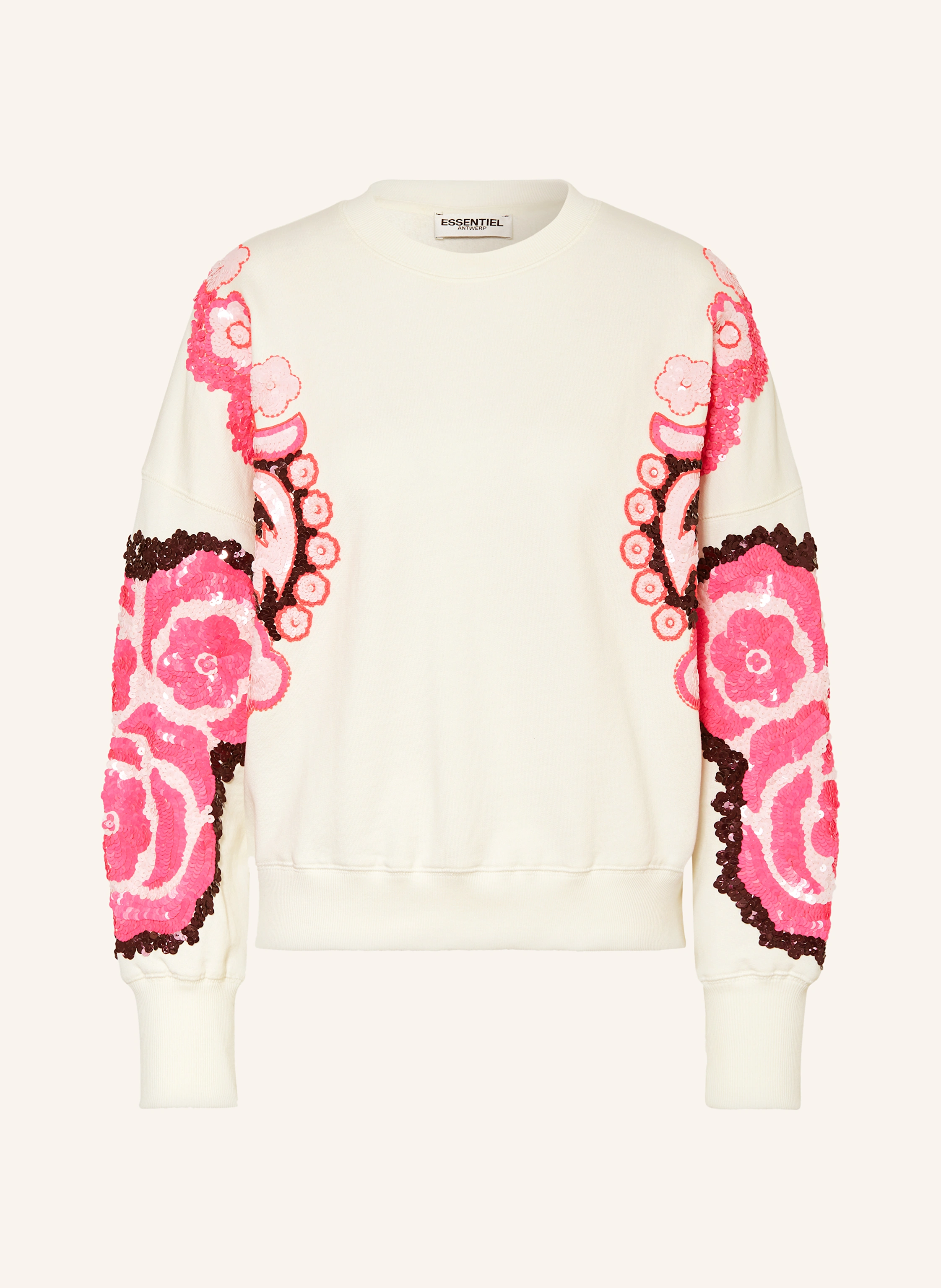 ESSENTIEL ANTWERP Sweatshirt HECRAZY mit Pailletten