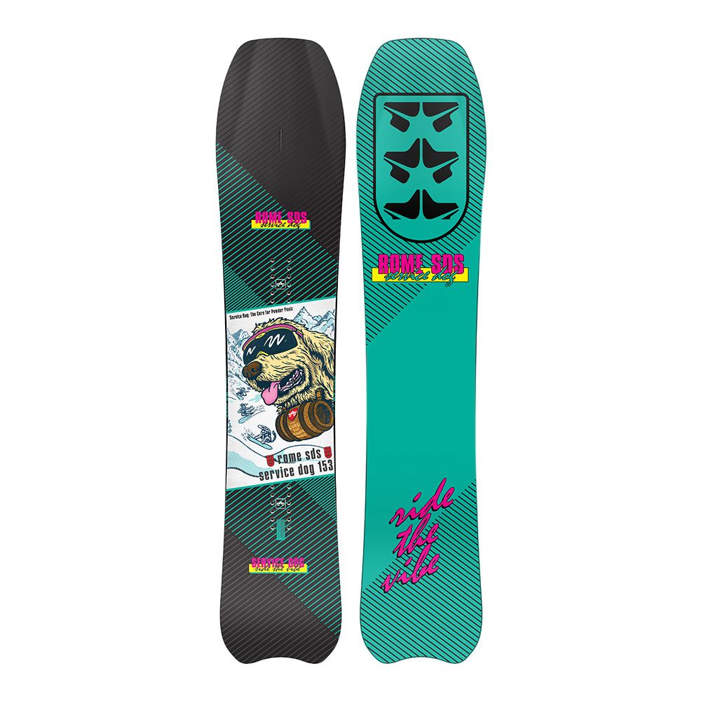 Rome SERVICE DOG - Snowboard freeride Homme none