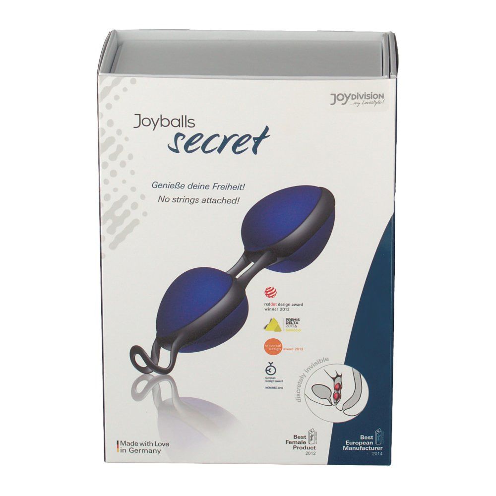 Joyballs® secret blau-schwarz