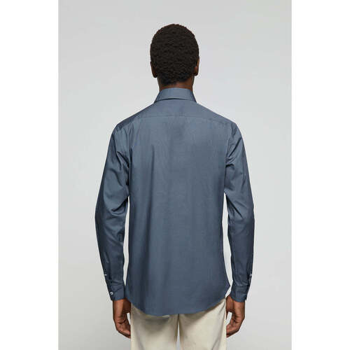 Polo Club - RIGBY GO SHIRT SLIM POPLIN Azul