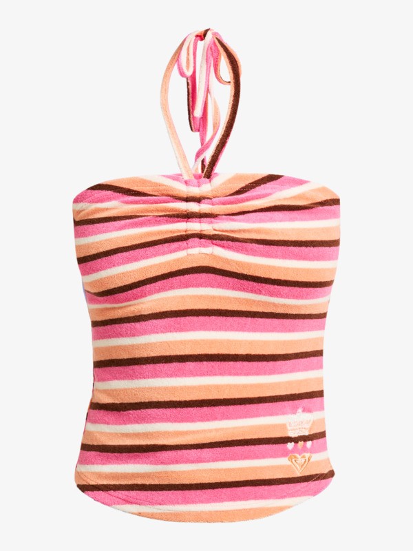 Roxy X Juicy Couture Haut dos nu Rose Femme