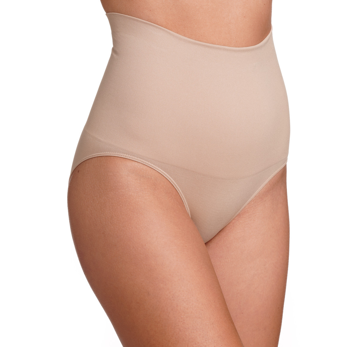 Gina Benotti Damen Shapewear-Slip mit hoher Taille beige