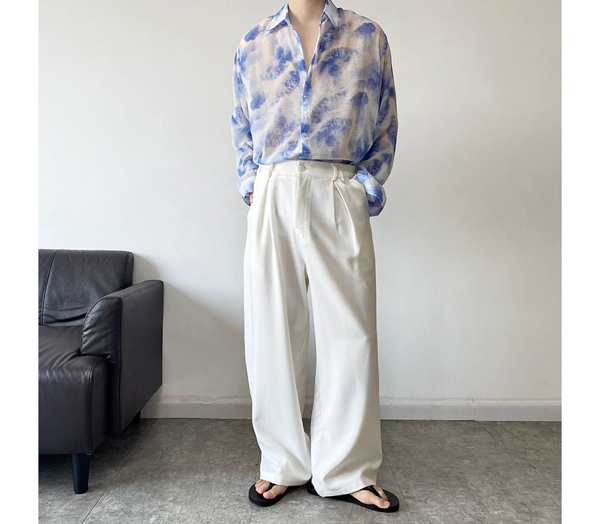 Bjorn - Tie Dye Sheer Shirt