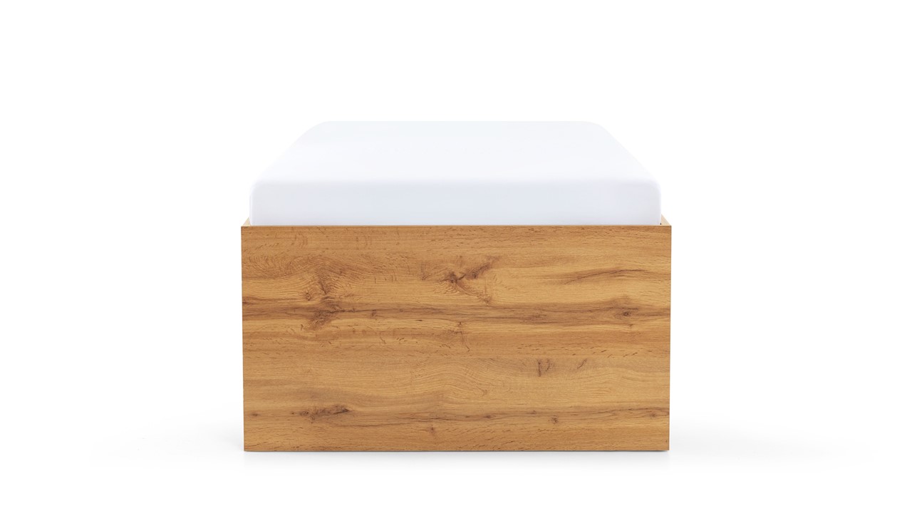 Opbergbed Barn met kleppen oak wotan