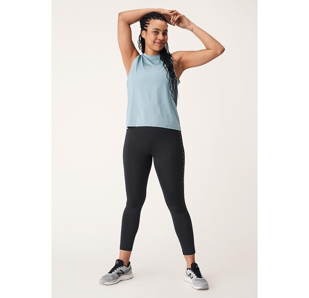 Röhnisch Kay Hardloopshirt Zonder Mouwen Blauw Dames