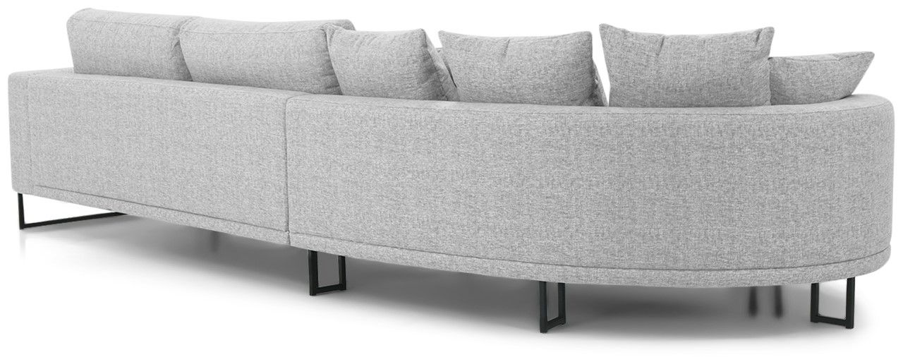 Loungebank stof Tiffany 05 Dordoni B341 x D150 x H92 cm