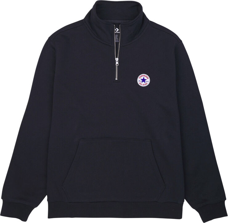 Converse Retro Chuch 1/4 Zip Sweatshirt Sort