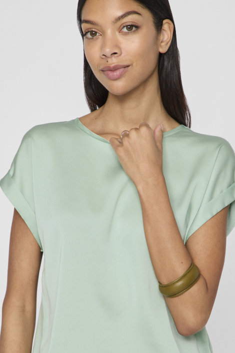 Vila groene dames t-shirt