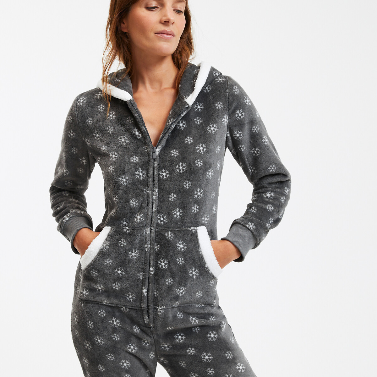 SO'HOME<br>Macacão em fleece tricot