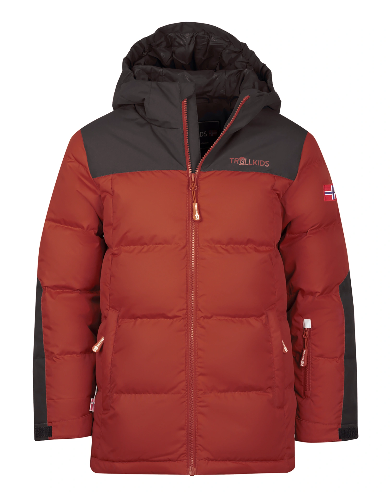 DaunenjaKids NARVIK in red clay/black