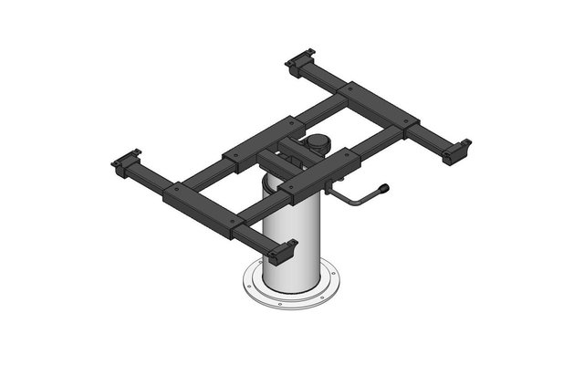 Liftsäule mit x/y Verschiebung und Verdrehung
