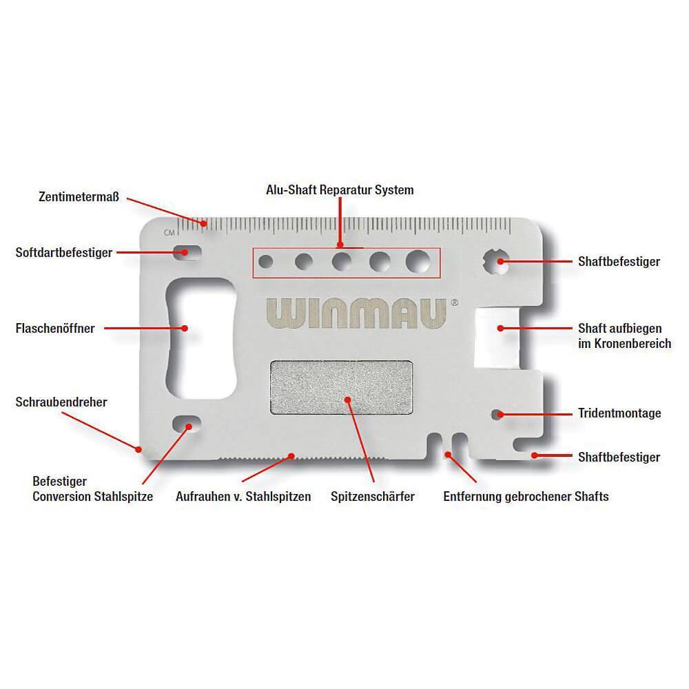 Winmau - Darts Multi-Tool