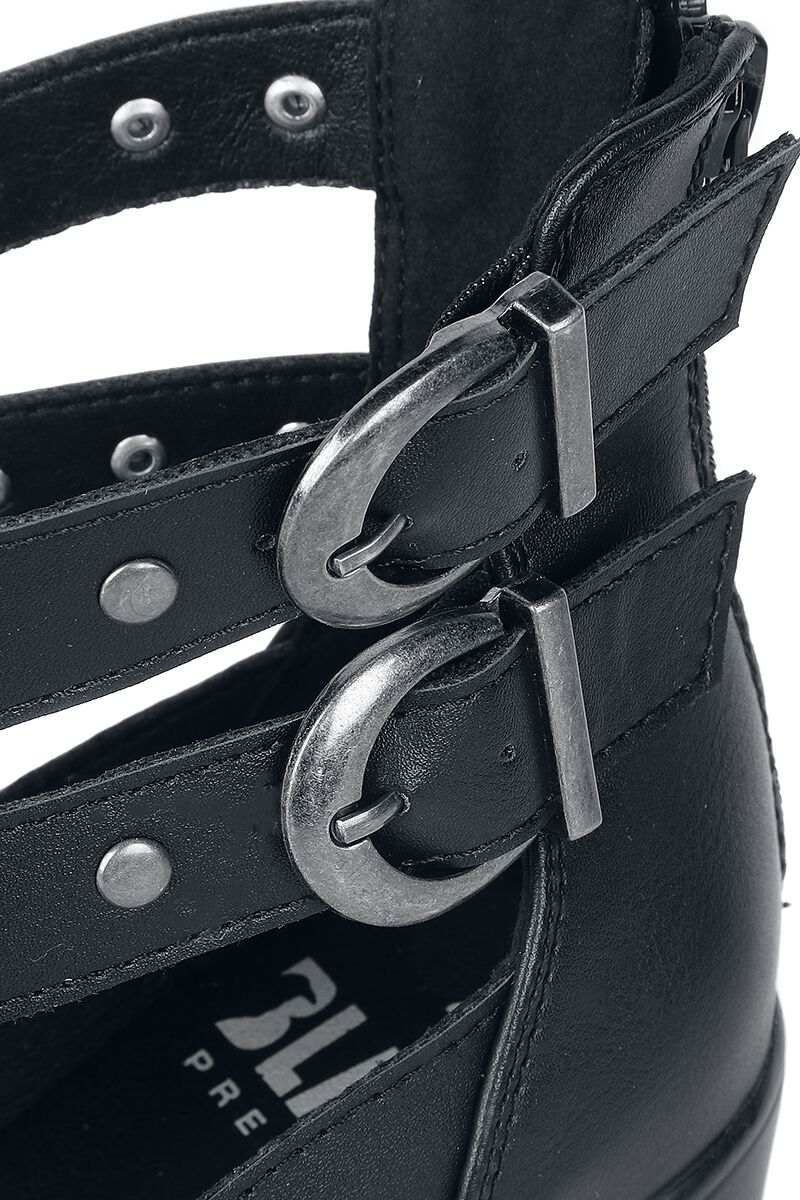 Talons Hauts Sangles & Clous | Black Premium by EMP Talons hauts