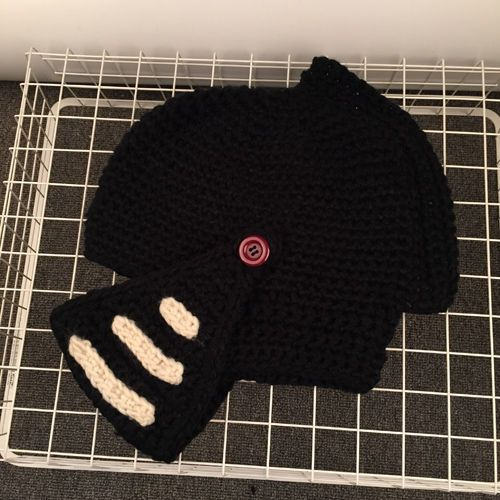 Cap Station - Gebreide muts met masker