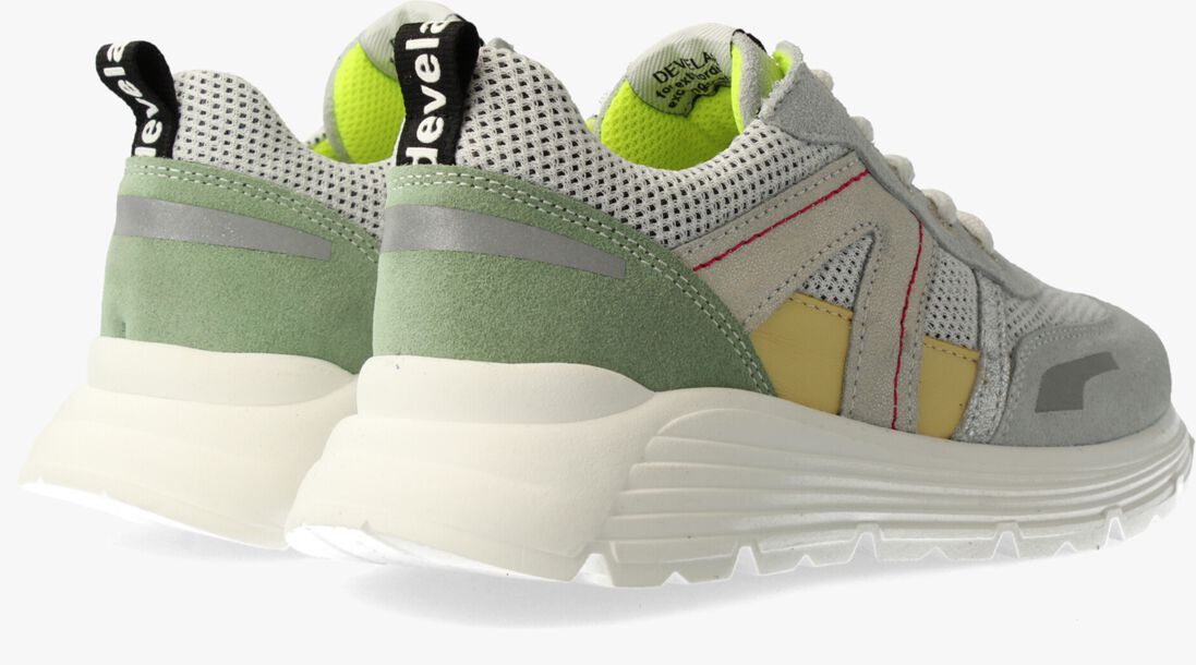DEVELAB zilveren develab lage sneakers 41554