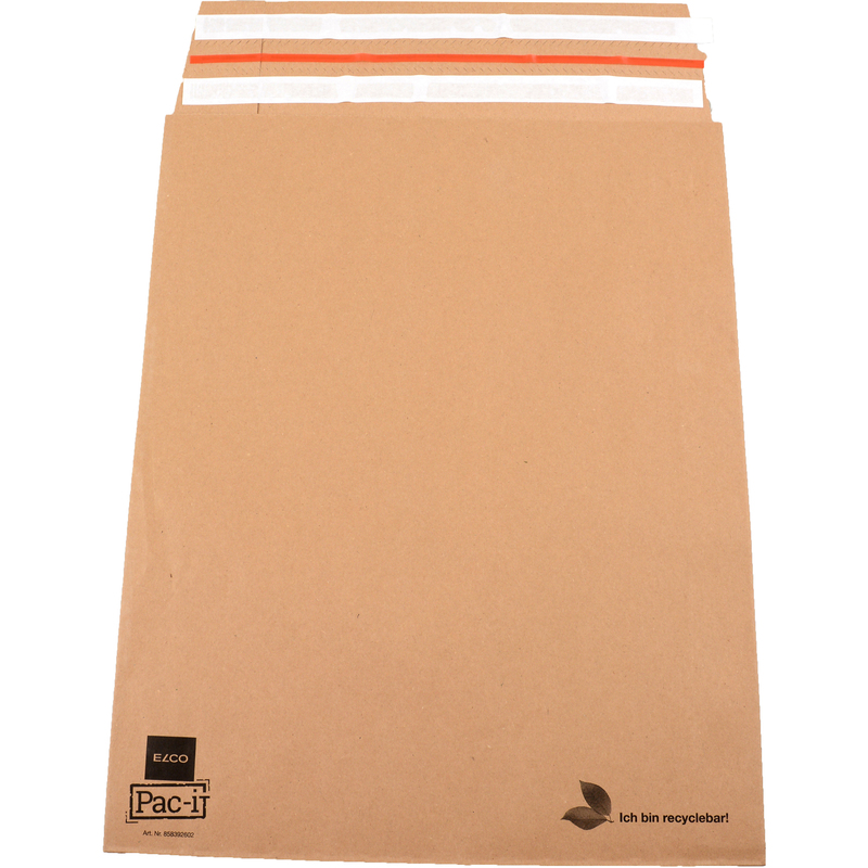 Elco Versandtaschen Kraft, 225 x 335 mm, 238 x 447 mm, braun, 100 Stück