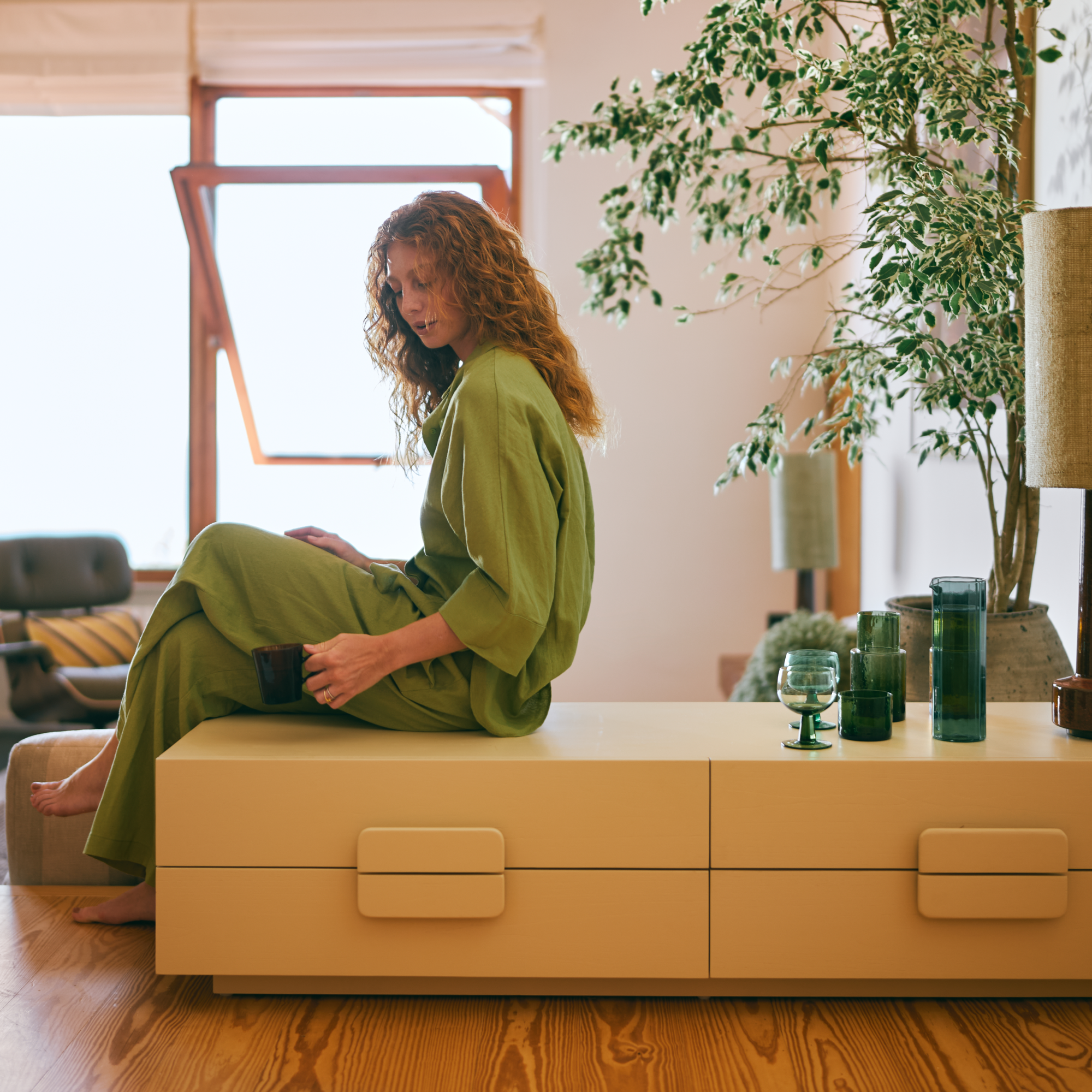 Dressoir Spacious Lowboard cream