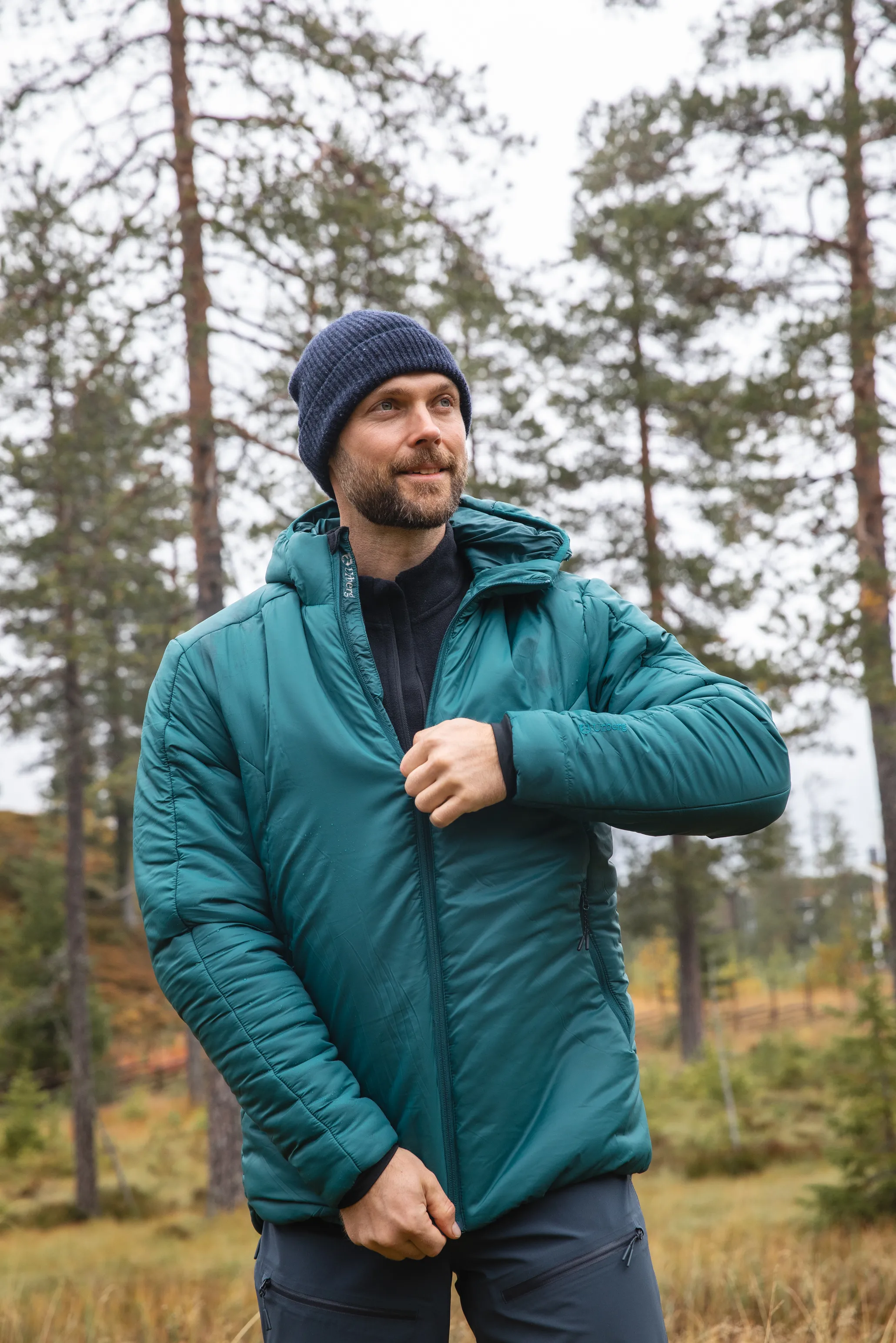 Urberg Men's 2nd Layer Padded Jacket Mediterranea