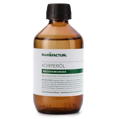 Körperöl Macadamianuss Manufactum