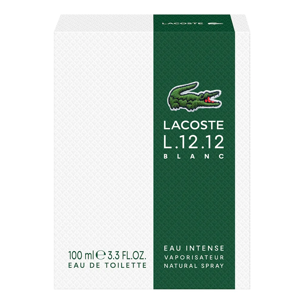 Lacoste L.12.12 Blanc Eau Intense Edt  - 100 ml.