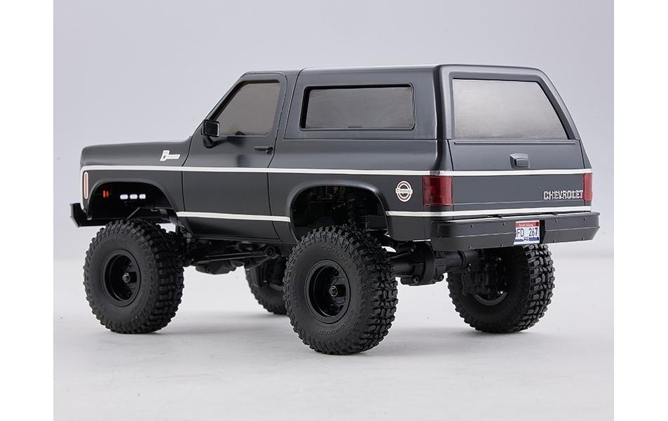 Scale Crawler Chevrolet K5 Blazer PRO, Schwarz RTR, 1:24<br>Offiziell lizensierte Chevrolet K5 Blazer Pro im Massstab 1:24 mit 2-Gang-Getriebe