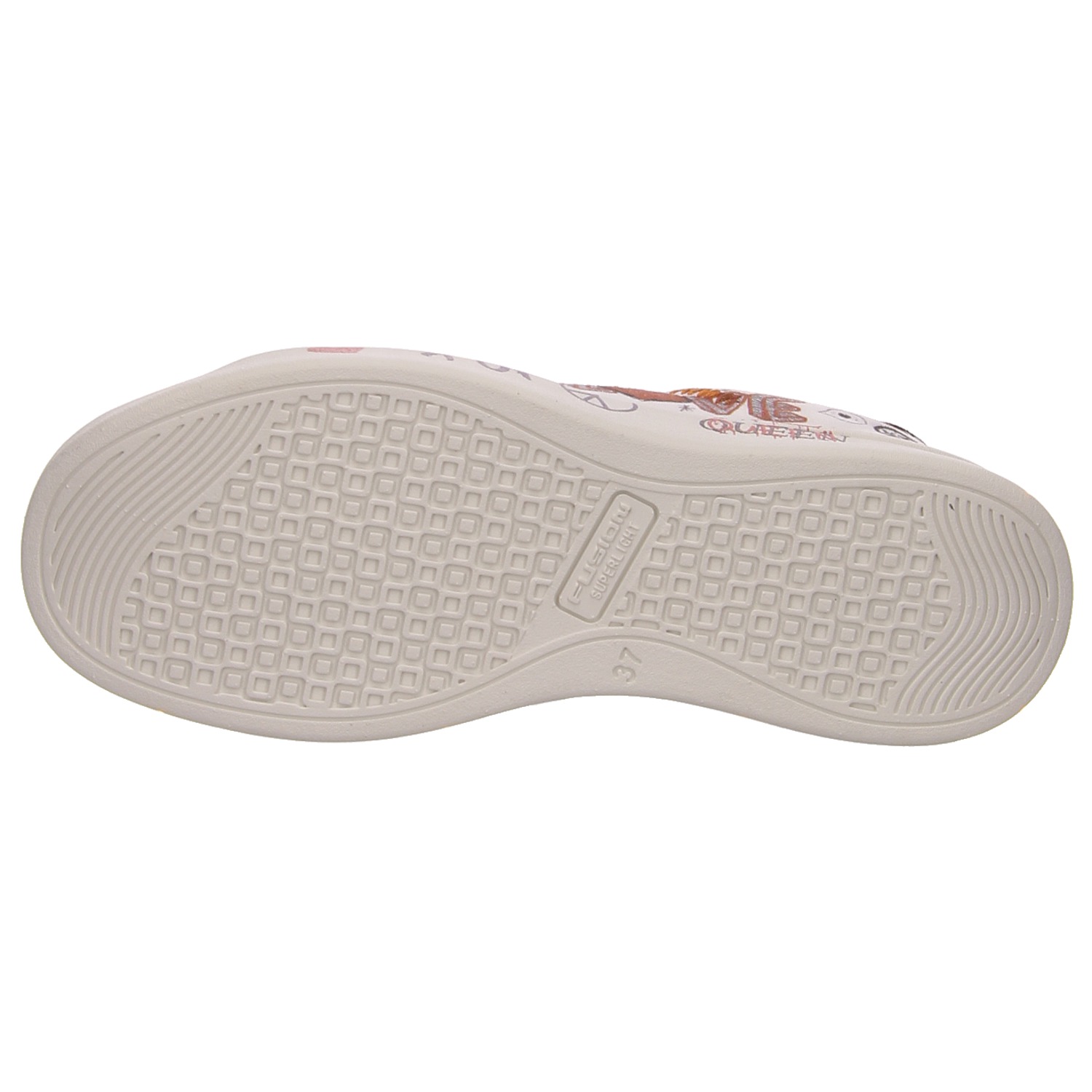Fusion Damenhalbschuh weiß weiss/weiss kombi