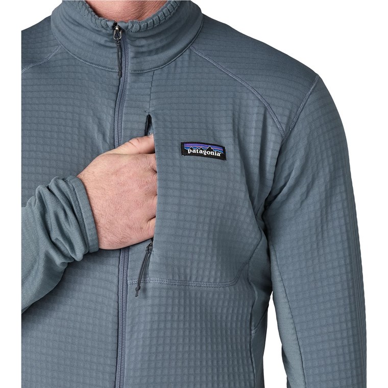 Patagonia M's R1 Jkt Utility Blue