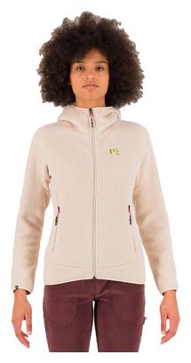 Polaire Karpos Moiazza Retro Hoodie Femme Beige