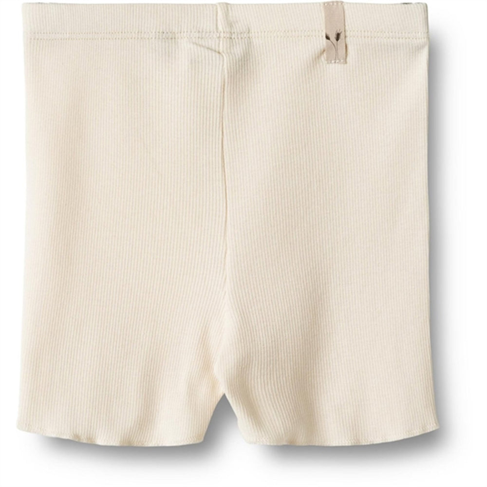 Cream Rib Shorts Sine - Wheat → Luksusbaby.dk