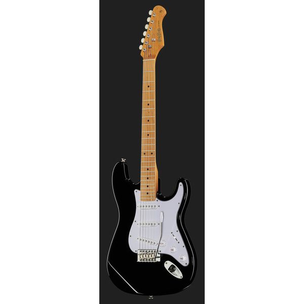 Harley Benton ST-62 MN BK Vintage Bundle 2