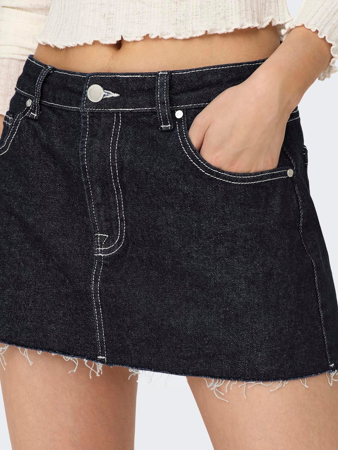 ONLGWYNITH Jeansrock Dark Blue Denim