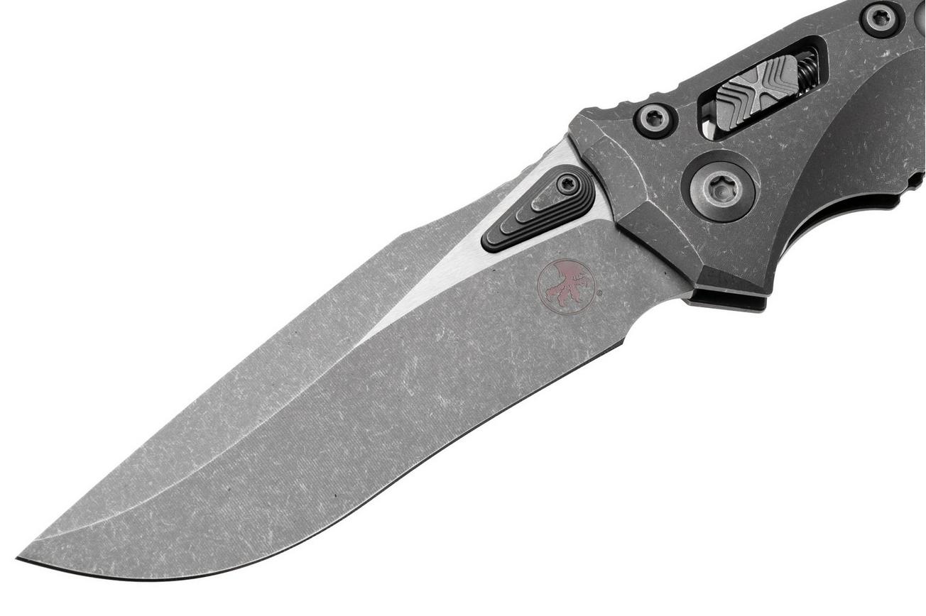 Microtech Marfione Select Amphibian 137RL-10APFRMS1, Apocalyptic Stonewashed M390MK, Apocalyptic Frag Titanium zakmes, Tony Marfione design