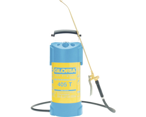 GLORIA High-Performance Sprayer 405 T - Professionele drukspuit 5 L, 6 bar, van staal