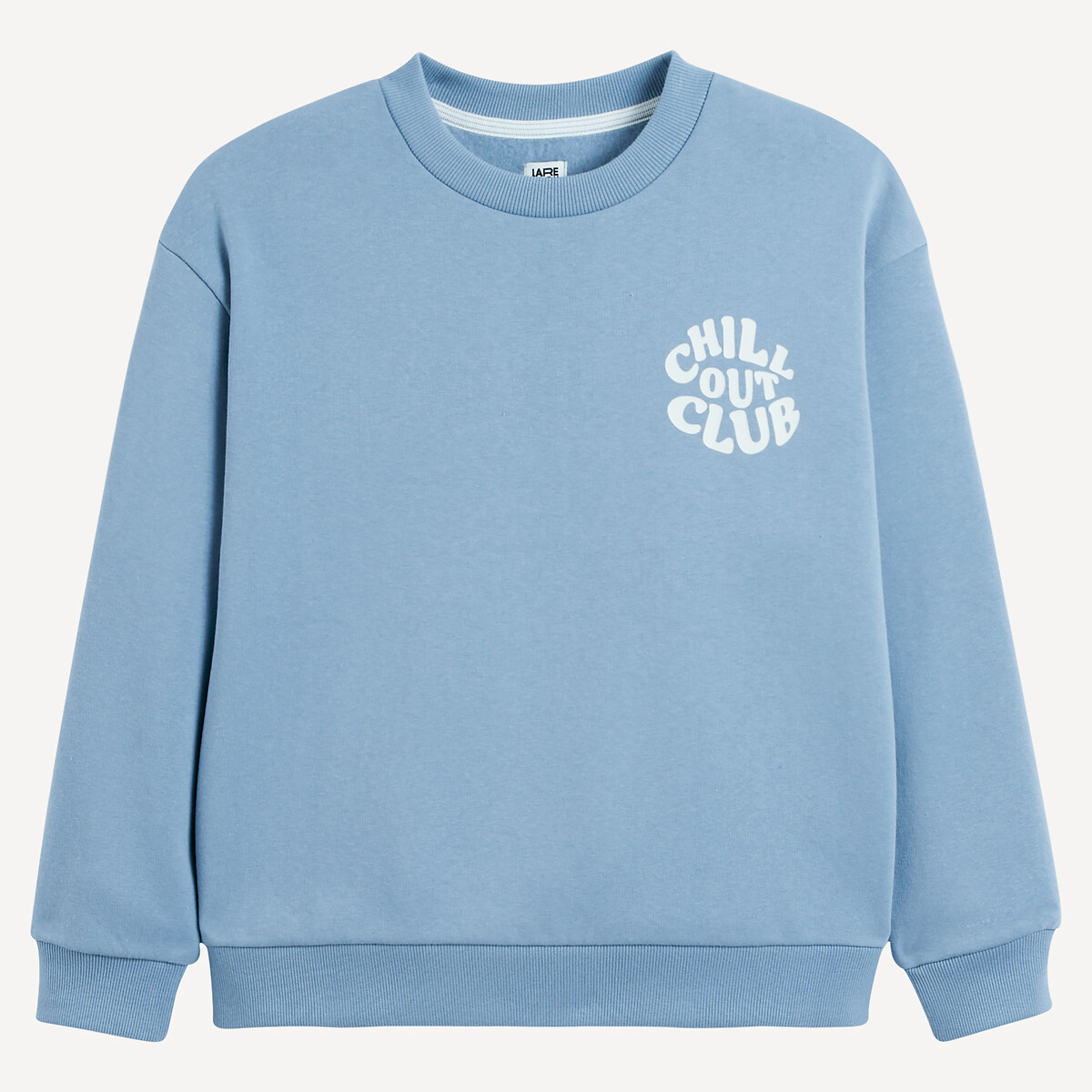 COLEÇÃO LA REDOUTE<br>Suéter oversized de gola redonda em fleece