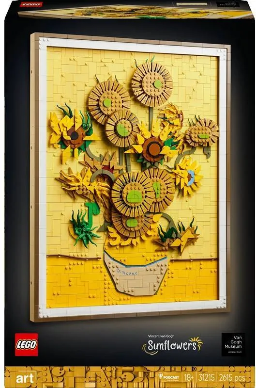 LEGO ART 31215 Vincent van Gogh – Solsikker
